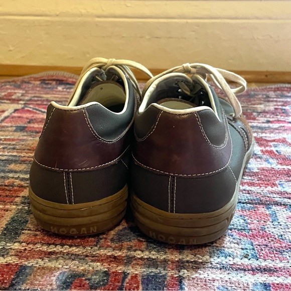 Men’s Hogan Leather and Suede Sneakers, size 9 - Picture 4 of 11
